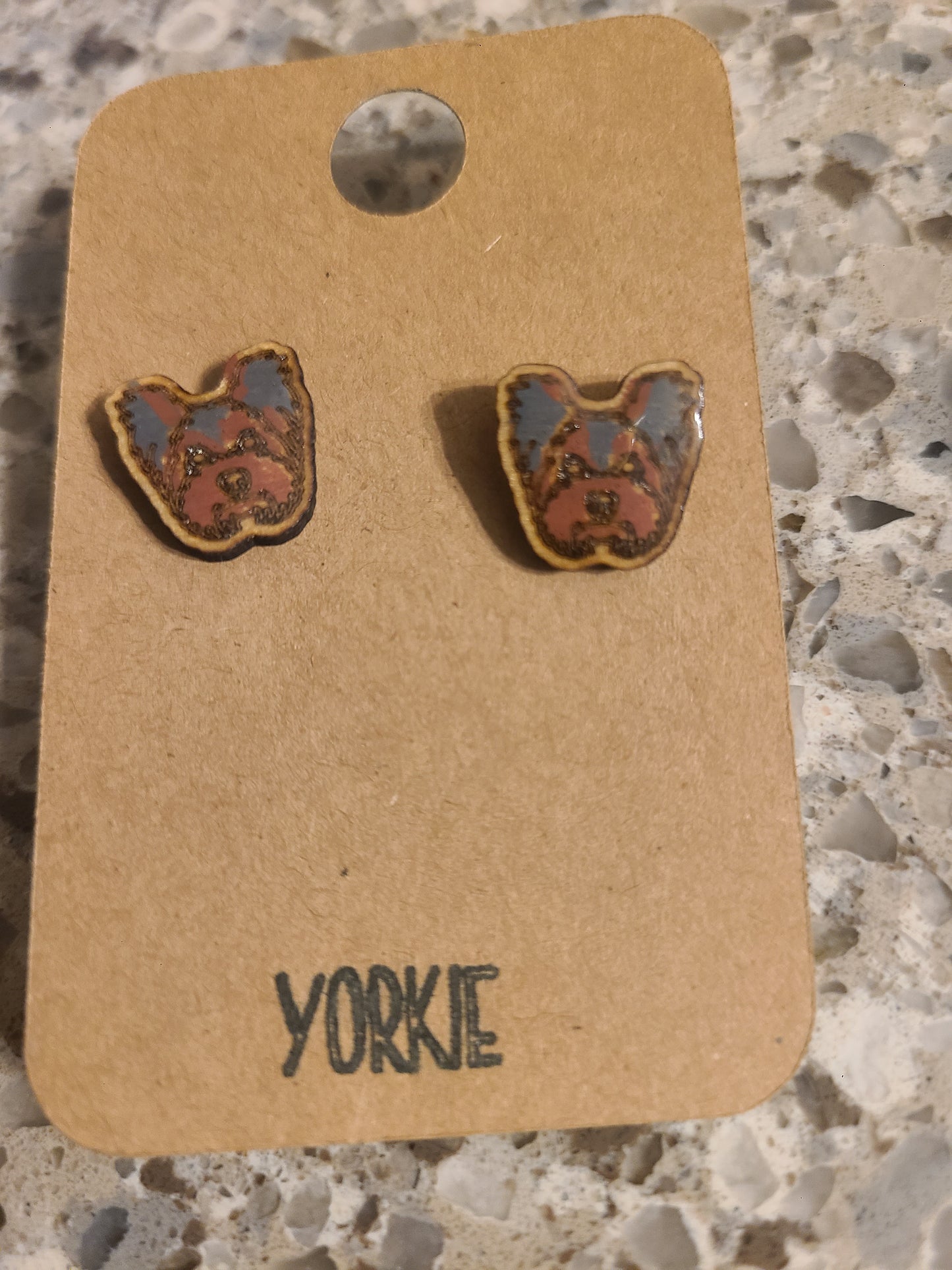 Small Breed Dog Stud Earrings